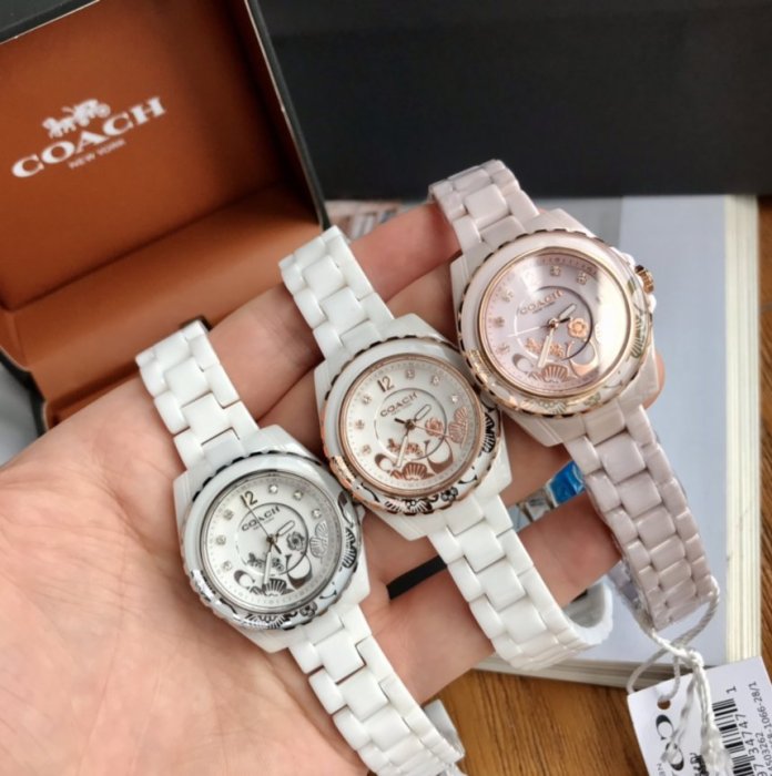 品牌特賣店 美國代購 COACH 14503462 14503464 石英手錶 女錶 美國100%正品代購 附件齊全