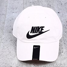 【HYDRA】Nike Futura H86 Cap 老帽 鴨舌帽 90s 彎帽 白黑 字勾【626305-101】