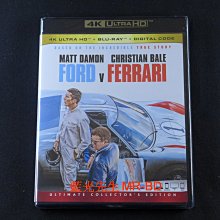 [藍光先生UHD] 賽道狂人 UHD+BD 雙碟限定版 Ford v Ferrari