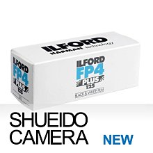 集英堂写真機【現貨】ILFORD 伊爾福 FP4 PLUS 125 黑白 負片 / 120 黑白 底片 x 1捲