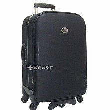 【 葳爾登】25吋台灣Kaibia旅行箱五輪行李箱凱帝爾硬面360度防水登機箱25吋0520黑色