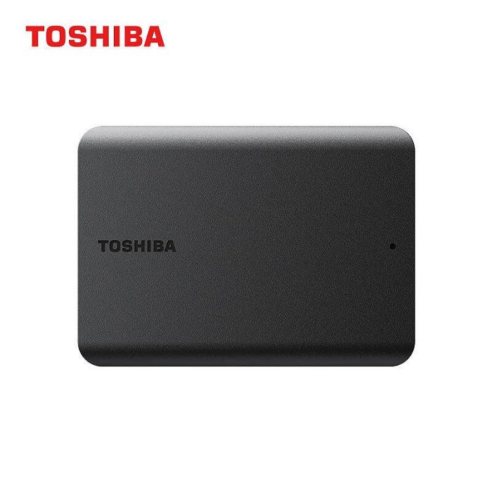 東芝TOSHIBA 2TB/1TB/4TB移動硬碟新小黑A5/A3 USB3.2 MacWIN電腦