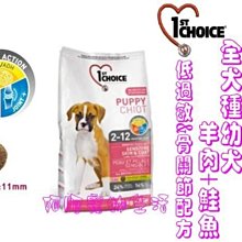 【阿肥寵物生活】瑪丁-全犬種幼犬羊肉+鮭魚低過敏&骨關節6kg／低過敏˙關節及軟骨保健