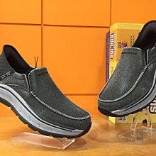 【阿典鞋店】**男鞋~SKECHERS 休閒系列 瞬穿舒適科技 REMAXED - 204839BLK