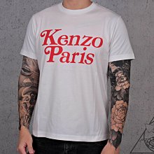 【HYDRA】Kenzo by Verdy Loose T-shirt 白紅 合身版【FE52TS1184SO】