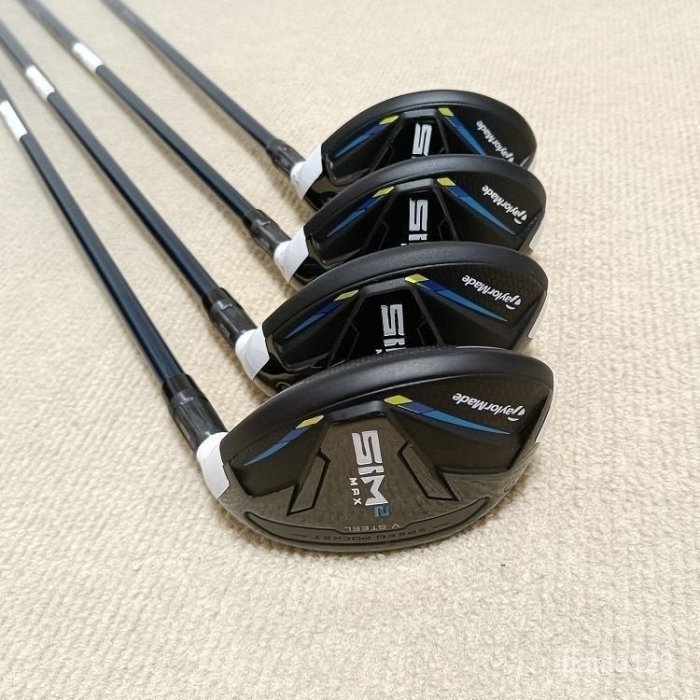 【熱賣精品】 高爾夫小雞腿 Taylormade高爾夫 SIM2 MAX泰勒梅 全套全新男士鐵木桿小雞腿