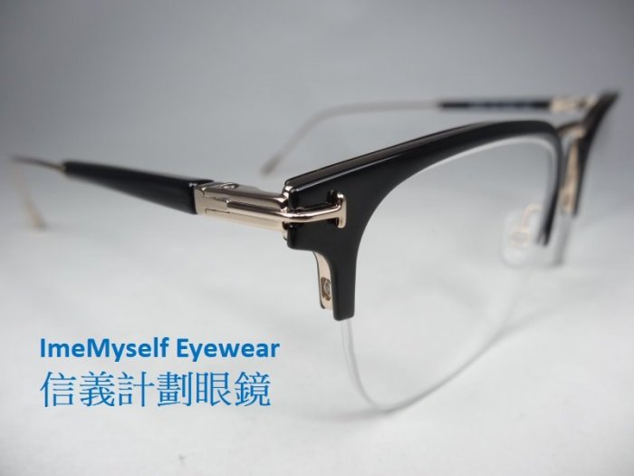 TOM FORD TF5611 half rim rectangular prescription glasses 眼鏡