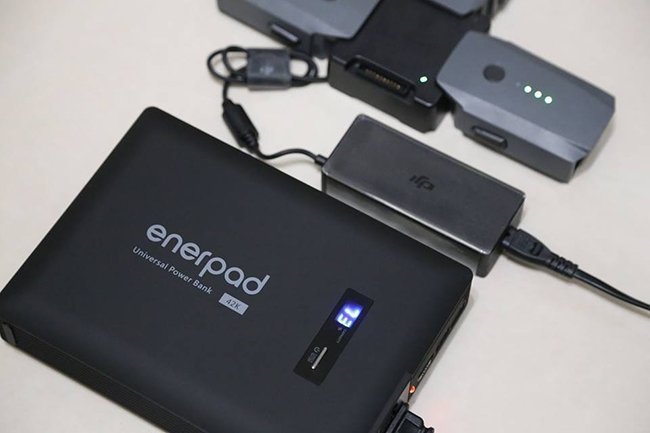 【鋐瑞電池】超輕薄 攜帶式 行動電源 enerpad AC40K 110V電源 雙USB輸出 可上飛機 筆記型電腦 充電