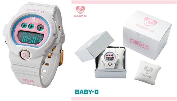 鼎飛臻坊 CASIO BABY-G ONE PIECE 海賊王 航海王 喬巴款 手錶 腕錶 全球限量 日本正版 預購