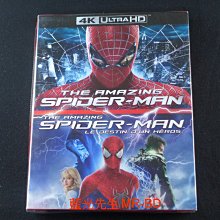 [藍光先生UHD] 蜘蛛人：驚奇再起 + 電光之戰 UHD 雙碟版 The Amazing Spider-Man