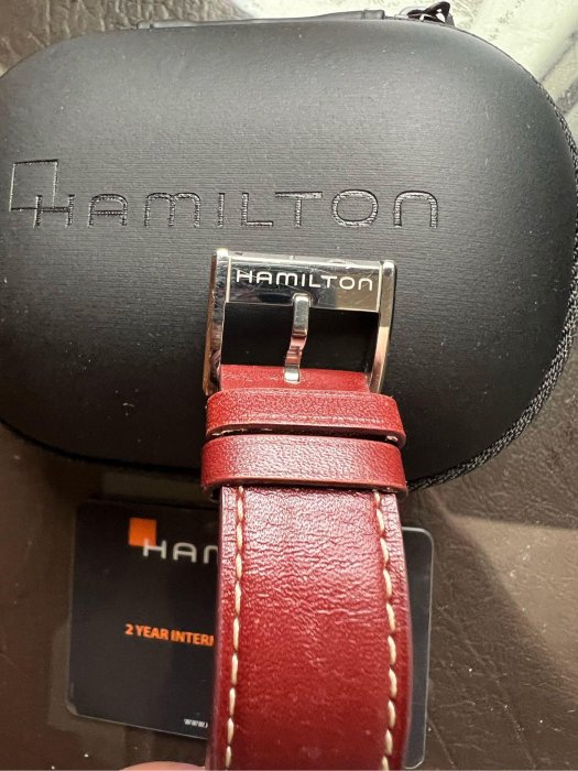 Hamilton 漢米爾頓 爵士系列 THINLINE AUTO 機械腕錶