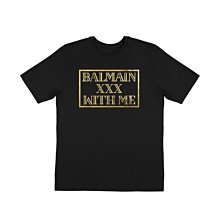 【HYDRA】THATSHITCRAY 翻玩 Balmain 字體 xxx with me  黑金 巴曼 S M L