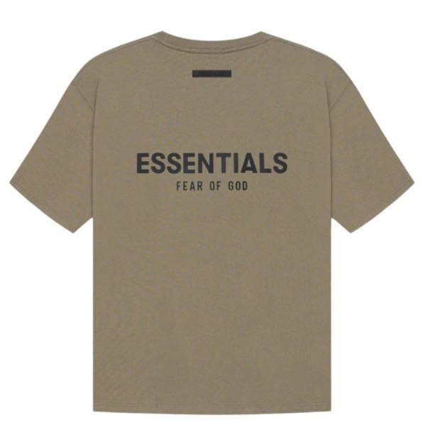 Fear Of God Essentials Boxy Logo T-Shirt 21SS 新款FOG Logo 背後