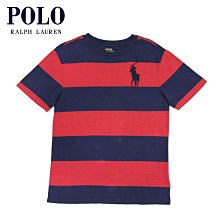 ☆【RL男生館】【POLO Ralph Lauren大馬條紋短袖T恤】【RL003H5】KIDS/青年版(M-L)