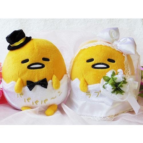 預購~SANRIO 三麗鷗 蛋黃哥 布偶/絨毛娃娃 婚禮娃娃