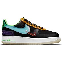 南 2021 11月 NIKE AIR FORCE 1 ’07 LV8 電玩世界 電競聯盟 DO7085-011 黑色