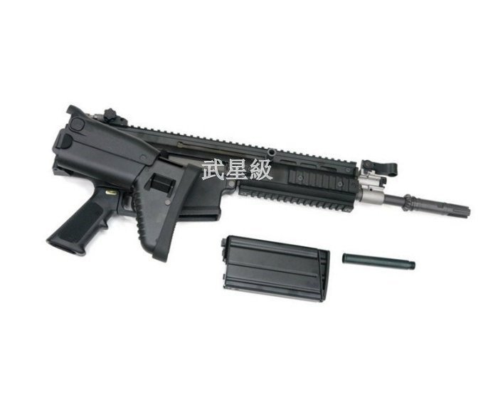 台南 武星級 WE SCAR-H 全金屬 瓦斯槍 黑 M4 M4A1 M16 HK 416 AR 突擊槍 步槍 卡賓槍 衝鋒槍