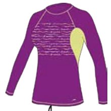 台灣潛水   Speedo   成人休閒長袖防曬衣Fashion Essentials 紫色 XL