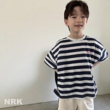 XS~XL ♥上衣(NAVY) NRK-2 24夏季 NRK240510-139『韓爸有衣正韓國童裝』~預購