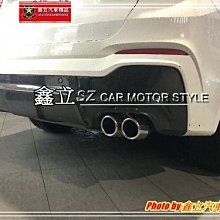 ※ 鑫立汽車精品 ※ X4 F26 M版 前保 專用 D版 卡夢 碳纖 後下巴 後中包