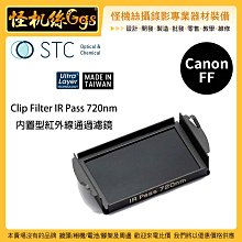 怪機絲 STC IClip Filter IR Pass 720nm 內置型紅外線通過濾鏡 for Canon FF