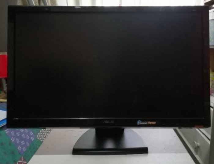 華碩 ASUS VH238T 23吋 Full HD 液晶螢幕〈D-Sub/DVI-D雙輸入、內建喇叭〉外觀美、中古良