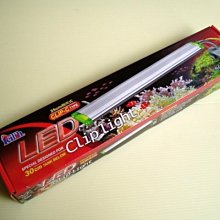 微笑的魚水族☆ Leilih-鐳力【蛇管 LED 側夾燈(白燈)25cm】(綠邊)