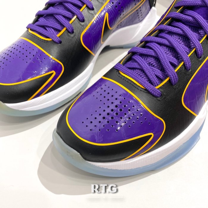 RTG】NIKE KOBE V PROTRO 5X CHAMP 紫色五代籃球鞋湖人US9 CD4991-500