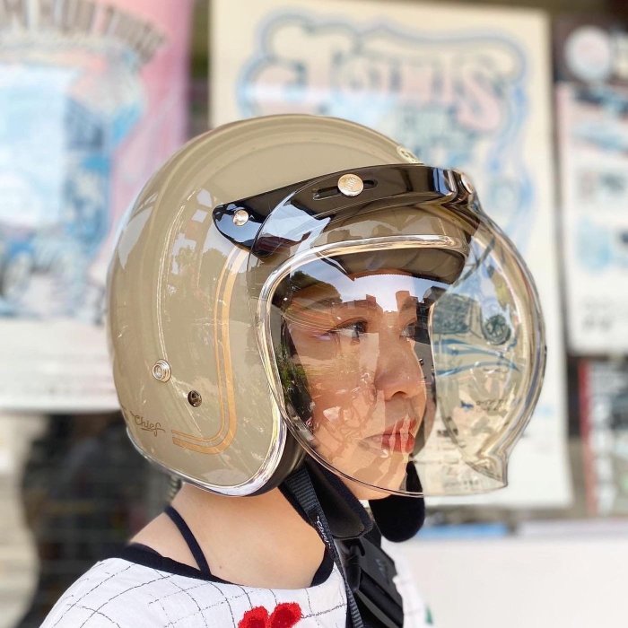 I LOVE 樂多) Chief Helmet Ticuna系列3/4 安全帽(荒野綠) | Yahoo奇摩拍賣