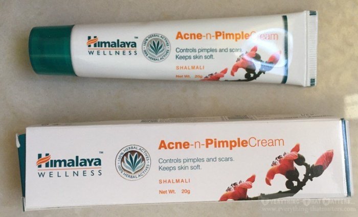 印度 Himalaya喜馬拉雅 淨荳膏 Acne-n-Pimple Cream 20g 【外加Lip Balm x50】