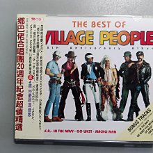 CD/BH22/英文/鄉巴佬合唱團Village People/有側標/精選/IN THE NAVY/YMCA/2CD/SONY/非錄音帶卡帶非黑膠