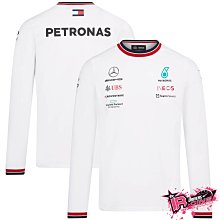 ♚賽車手的試衣間♚ Mercedes AMG Petronas F1 2022 Team 長袖 上衣 白色