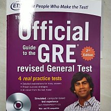 【書寶二手書T1／語言學習_EDZ】The Official Guide to the GRE-Revised General Test_附光碟