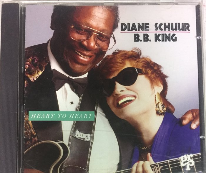 diane schuur &BB King-Heart to heart, 1994年原版  CD