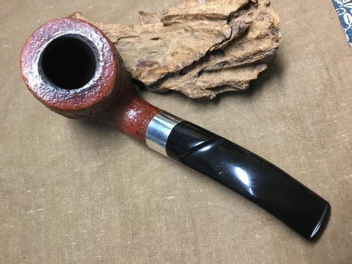 二手 義大利 Savinelli Autograph Sterling Silver 手工煙斗 9mm