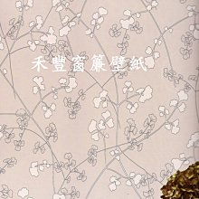 [禾豐窗簾坊]植物紋主牆壁紙(5色)/壁紙窗簾裝潢安裝施工