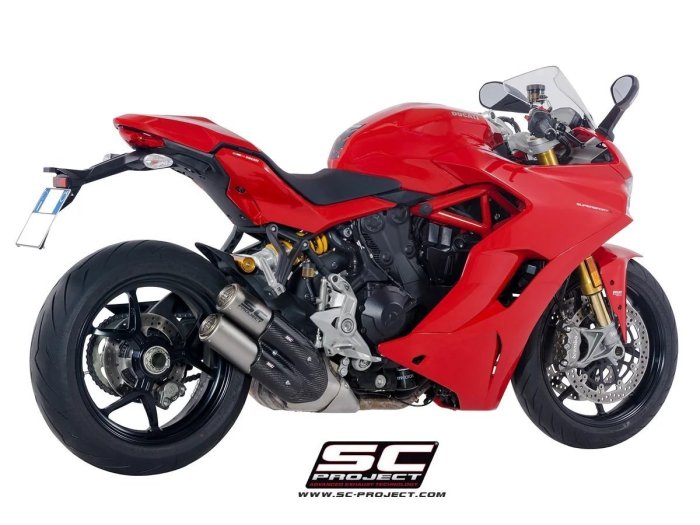 【SC】DUCATI SUPERSPORT SUPER SPORT 尾段管 CR-T系列 2017-2019