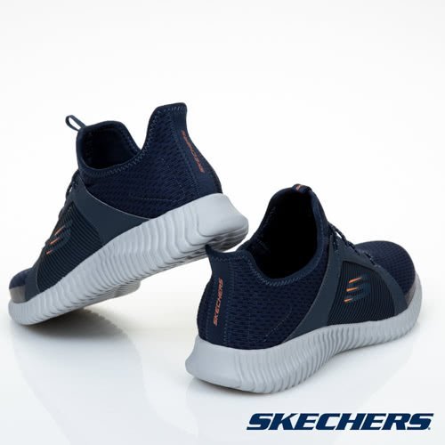 SKECHERS 新款上市 ELITE FLEX 男时尚運動鞋  52640 NVOR最後一雙11號