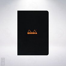 法國 RHODIA Classic Stapled Notebook A5 釘裝筆記本: 黑色/Black