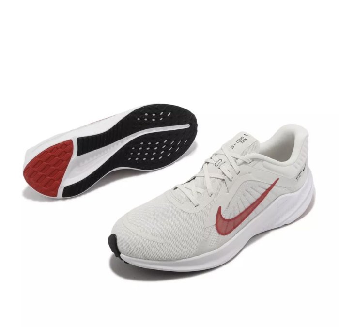 Nike 慢跑鞋 Quest 5 白 紅 路跑 男鞋 運動鞋DD0204-007原價2500特價2280尺寸26～28.5