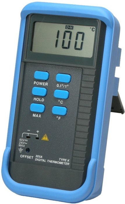 TECPEL泰菱 》 DTM 305A  K型熱電藕 溫度計 k type DTM-305A 單輸入數位溫度計
