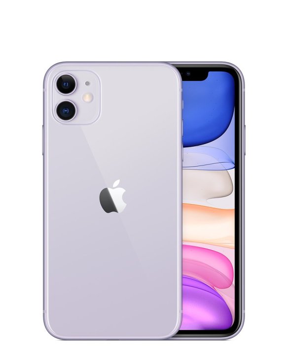 二手美品] Apple iPhone 11 64G 紫色蘋果購於台北101 信義區保固