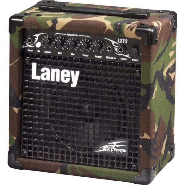 造韻樂器音響- JU-MUSIC - Laney LX12 限量 迷彩 電吉他 音箱 10W 英國知名品牌