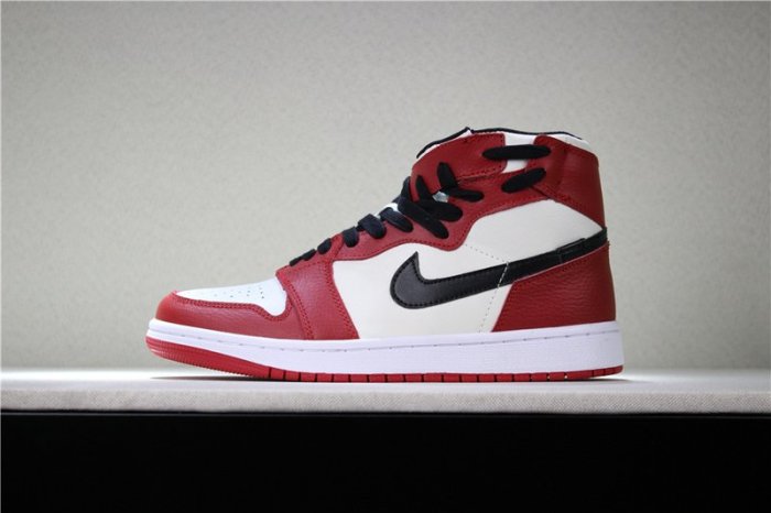 Air Jordan 1 Rebel “Chicago”紅白 經典 拉鏈 時尚 休閒運動籃球鞋 男鞋 AT4151-100