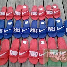 南◇現 NIKE CITY PACK BENASSI 巴黎 城市 拖鞋 藍  PARIS 東京 紅色 日本 法國限定