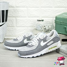 球鞋補習班 NIKE AIR MAX 90 NRG 灰白 再生環保 回收利用 男 休閒 慢跑鞋 CK6467-001