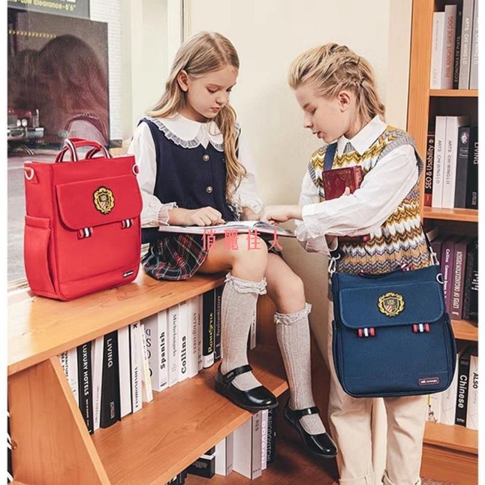 UEK小學生補習袋 兒童便攜手提書包 男童女童包包 斜挎包 補課包手提袋