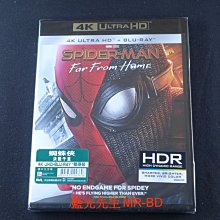 [藍光先生UHD] 蜘蛛人：離家日 UHD+BD 雙碟限定版 Spider-Man : Far From Home