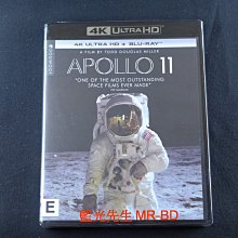 [藍光先生UHD] 阿波羅11號 UHD+BD 雙碟限定版 Apollo 11