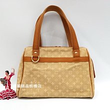 遠麗精品(板橋店)s1245 lv駝色丹寧醫生包Josephine PM/M92416